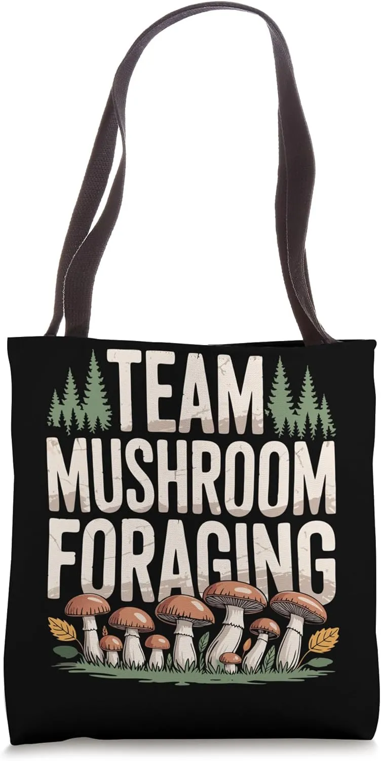Team Mushroom Foraging Tote Bag