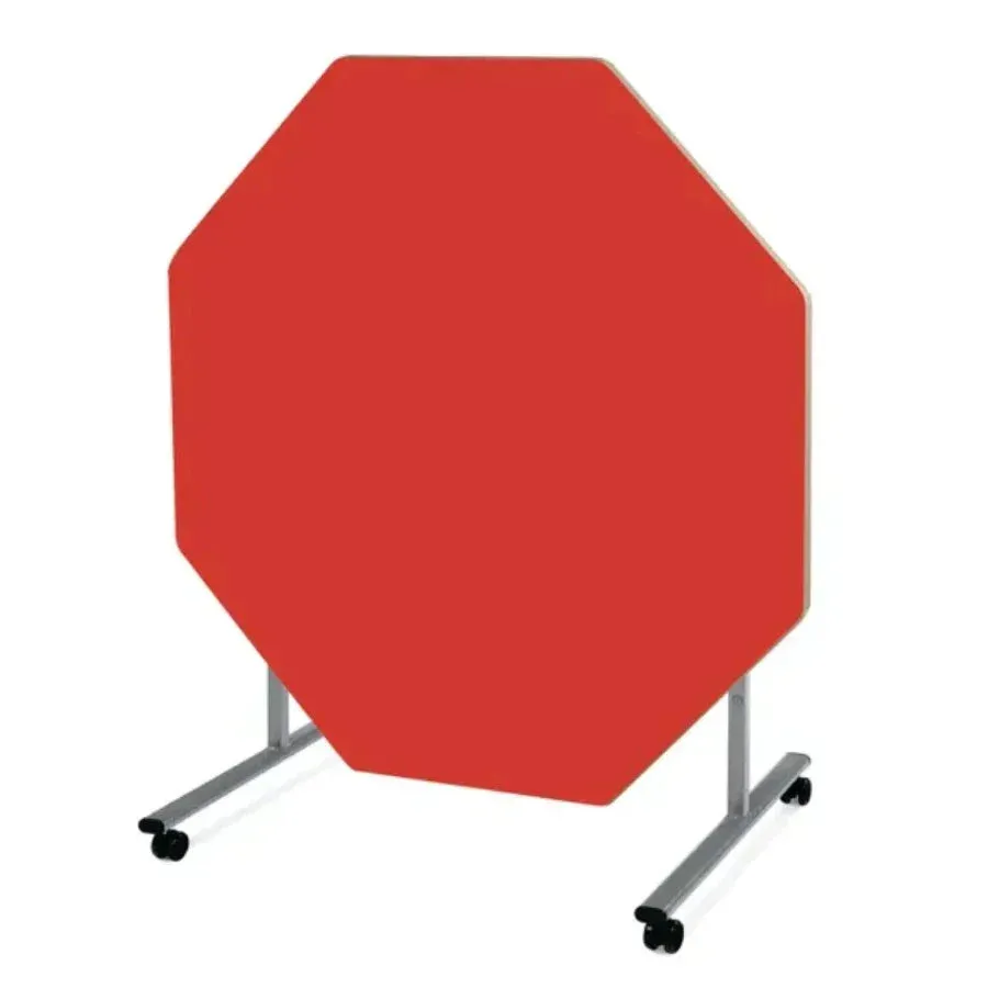 Tilt-Top Octagonal Dining Table
