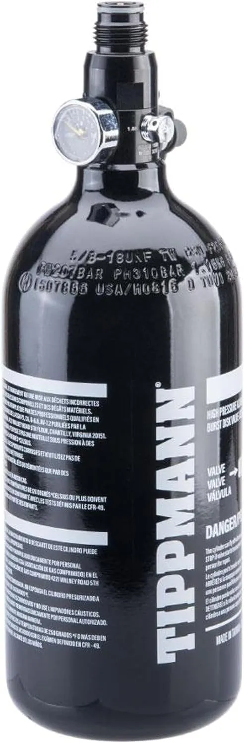 Tippmann Empire Aluminum Compressed Air HPA Paintball Tank 48ci 3K - Guaranteed Hydro Date