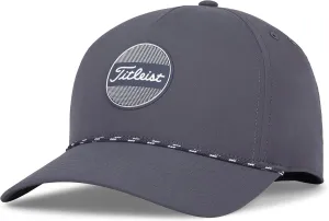 Titleist Men's Standard Boardwalk Rope Golf Hat, Black/White