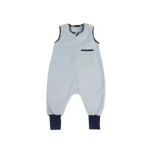Toddler Sleeping Sack with Legs (2-4t) Fleece Plsuh tog 1.5 Soft Baby Sleep Bag with Feet 3 Years Walking 4 Seasons Footed Wearable Blanket Sleeper Warm Boy