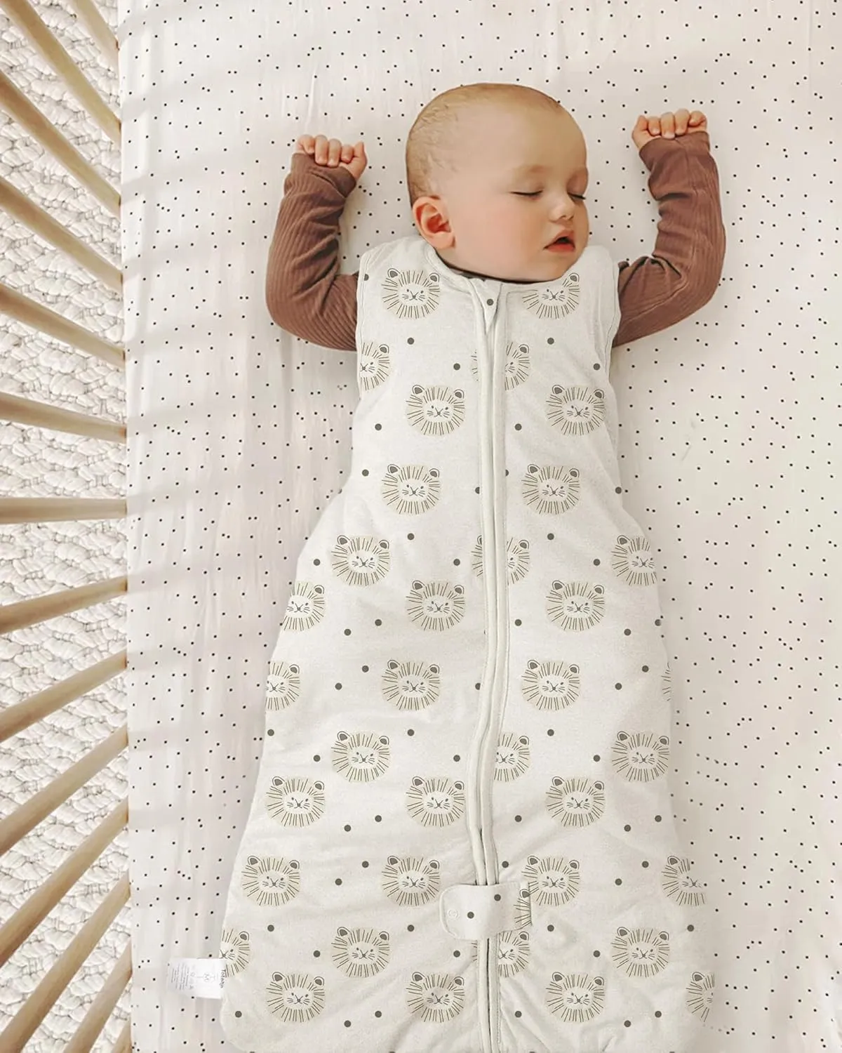 TotAha Baby Sleep Sack 6-12-15 Month TOG 1.0, Premium Soft Wearable Blanket Baby Sleeping Bag with 2-way Safe Zipper for infant Babies Girl Boy