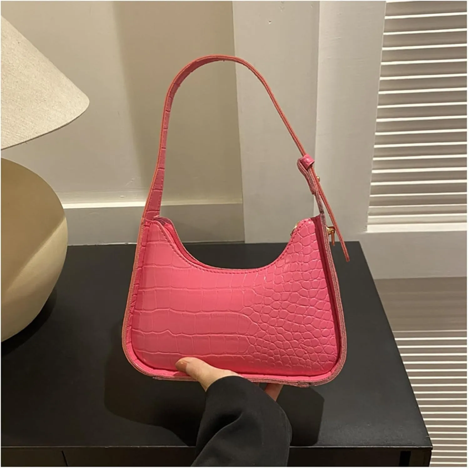 Tote Stone Shoulder Underarm Bag