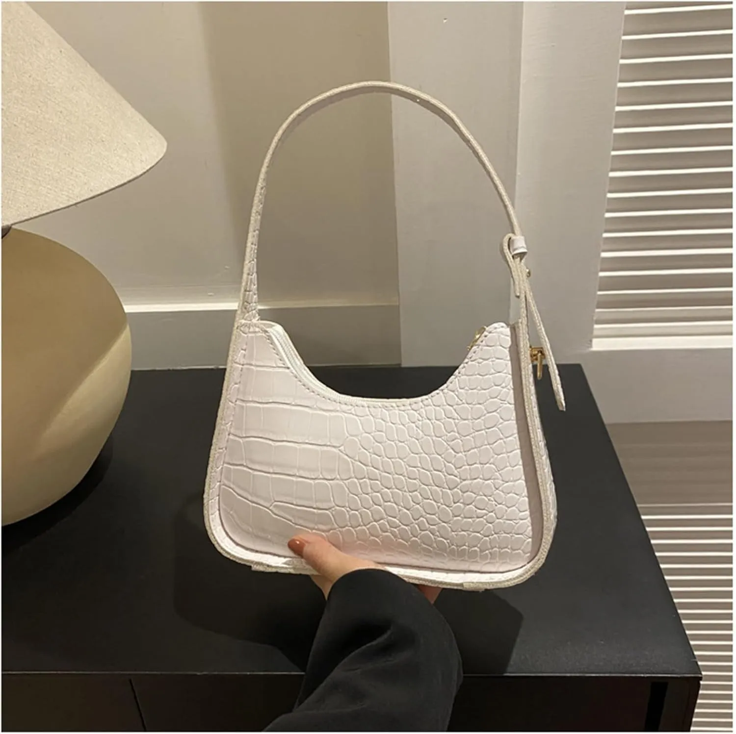 Tote Stone Shoulder Underarm Bag