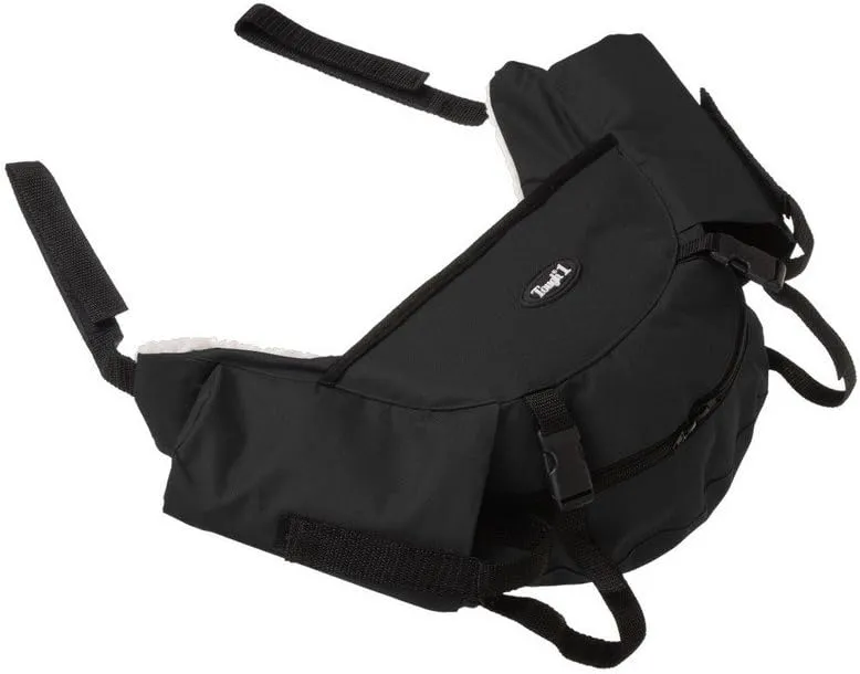 Tough 1 English Nylon Saddle Bag Black