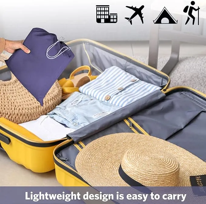 Travel and Camping Sheets Sleeping Bag Liner,Lightweight Travel Sheets for Hotel Portable Hotel Sleeping Bag Sack for Adults,Premium Soft Hotel Sleep Sheet for Traveling Hostels Picnic