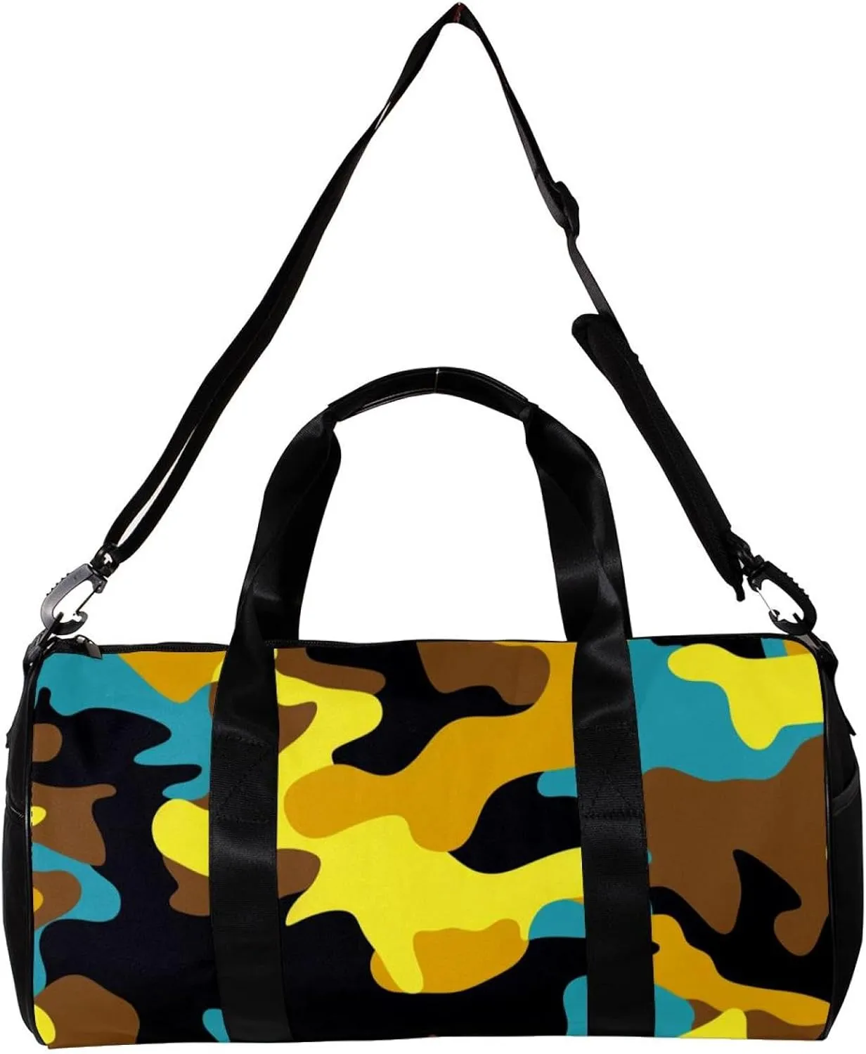Travel Bag,Mens Gym Bag,Womens Gym Bag,Camo Colored Camouflage,Sports Bag