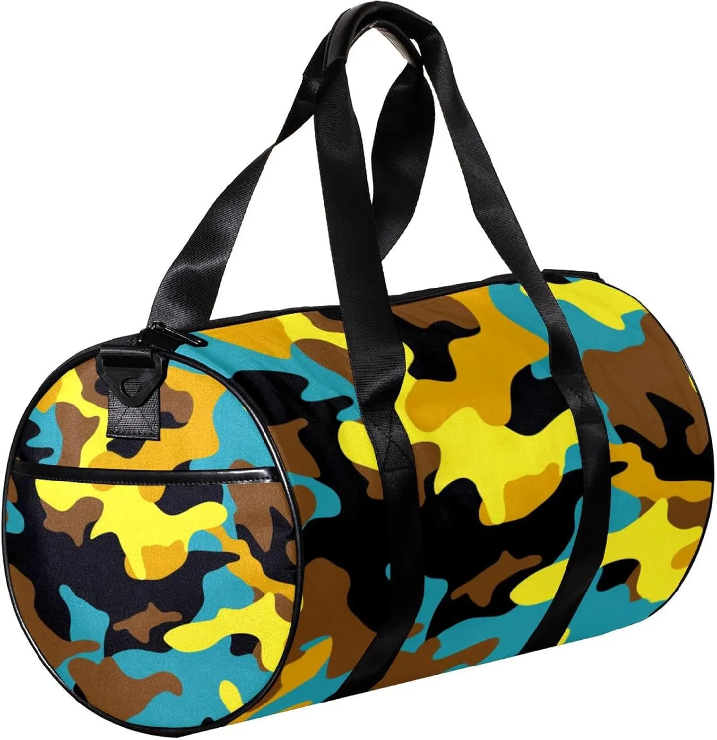 Travel Bag,Mens Gym Bag,Womens Gym Bag,Camo Colored Camouflage,Sports Bag