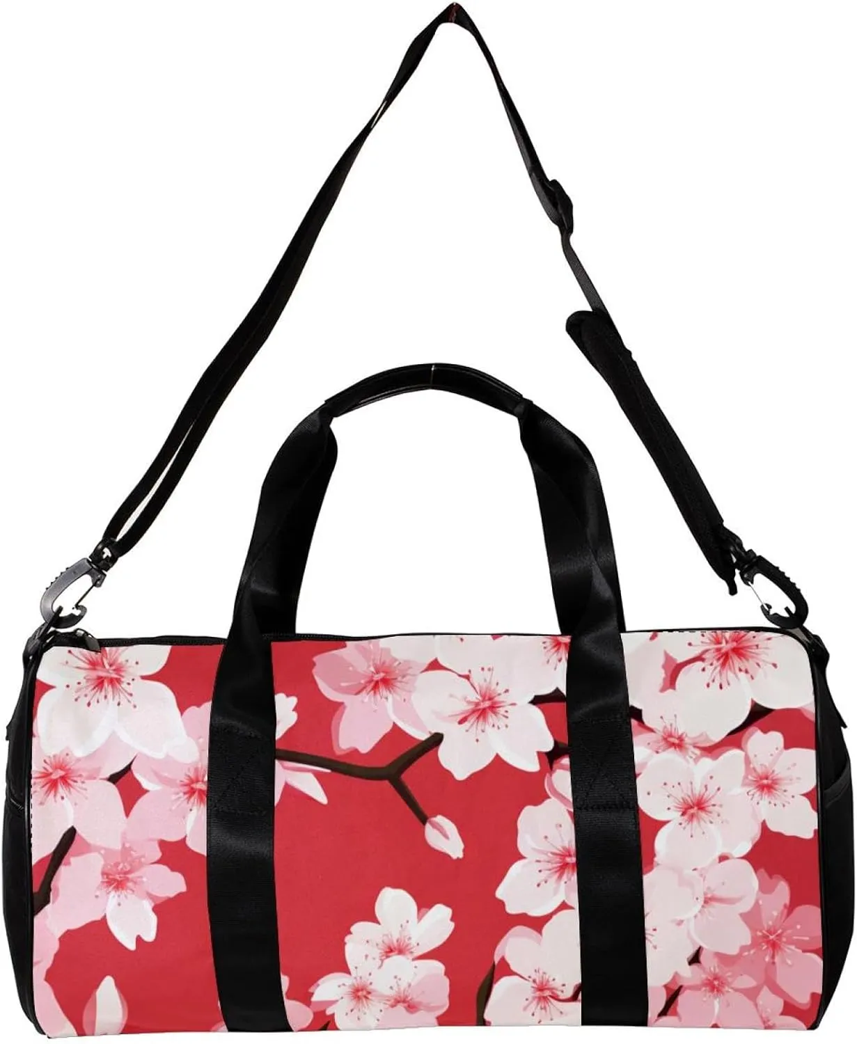 Travel Bag,Mens Gym Bag,Womens Gym Bag,Cherry Blossoms,Sports Bag