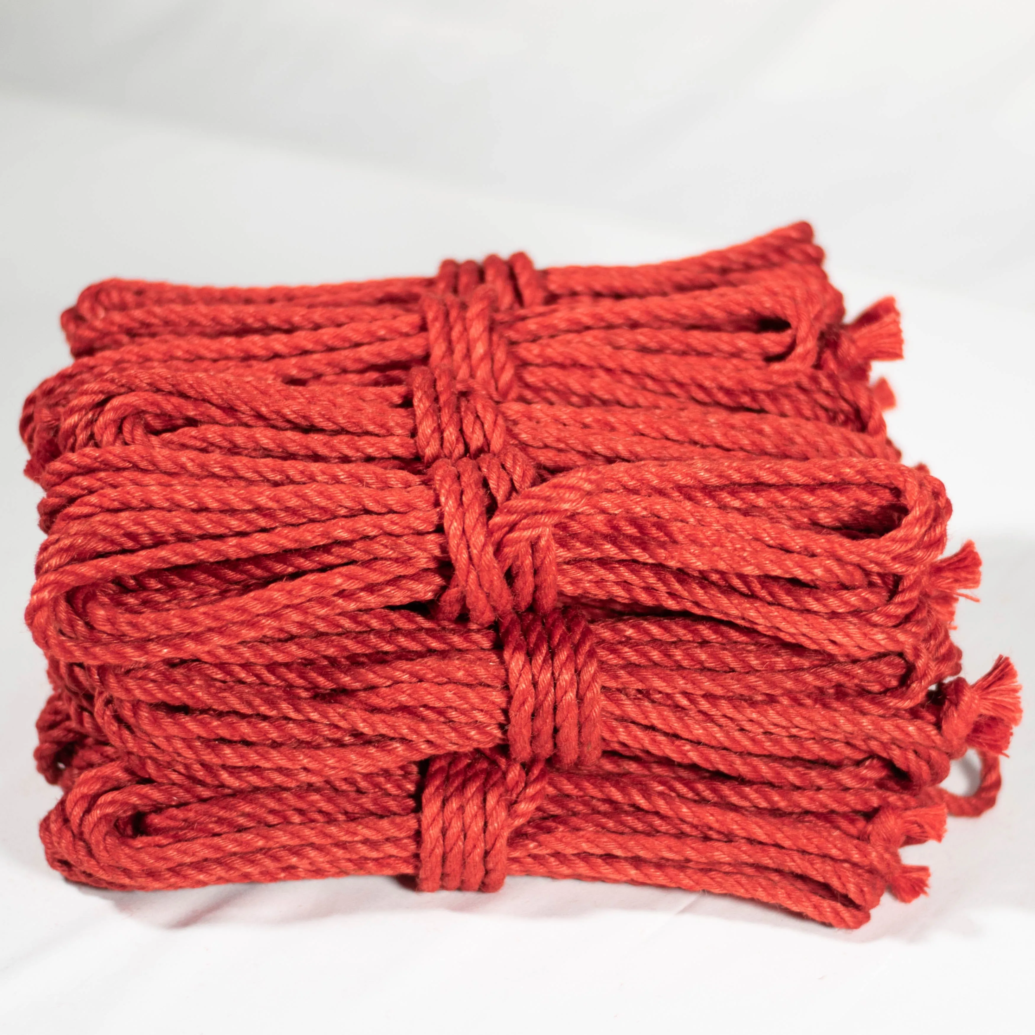 Treated Rope - 6mm Anatomie Red Jute Rope