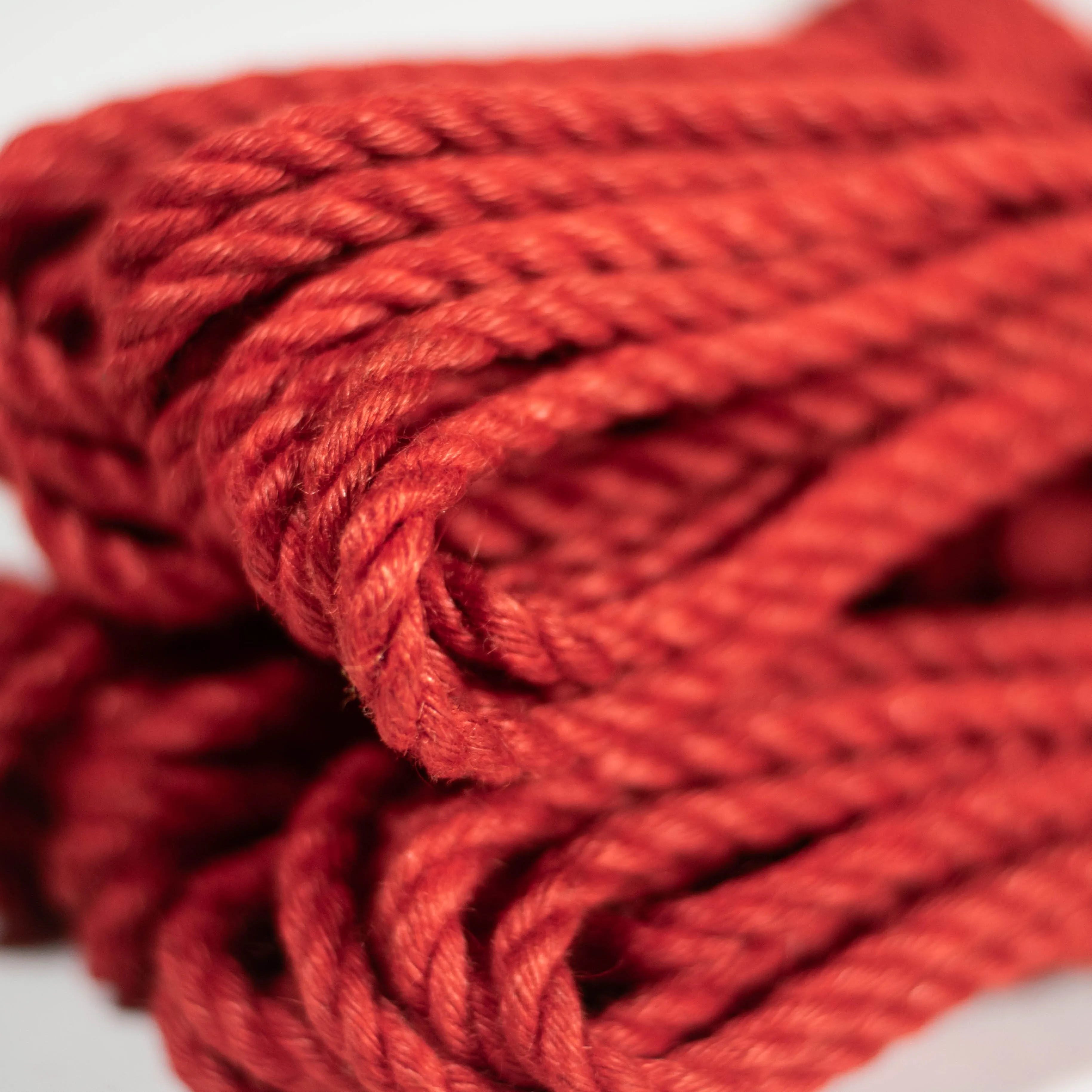 Treated Rope - 6mm Anatomie Red Jute Rope