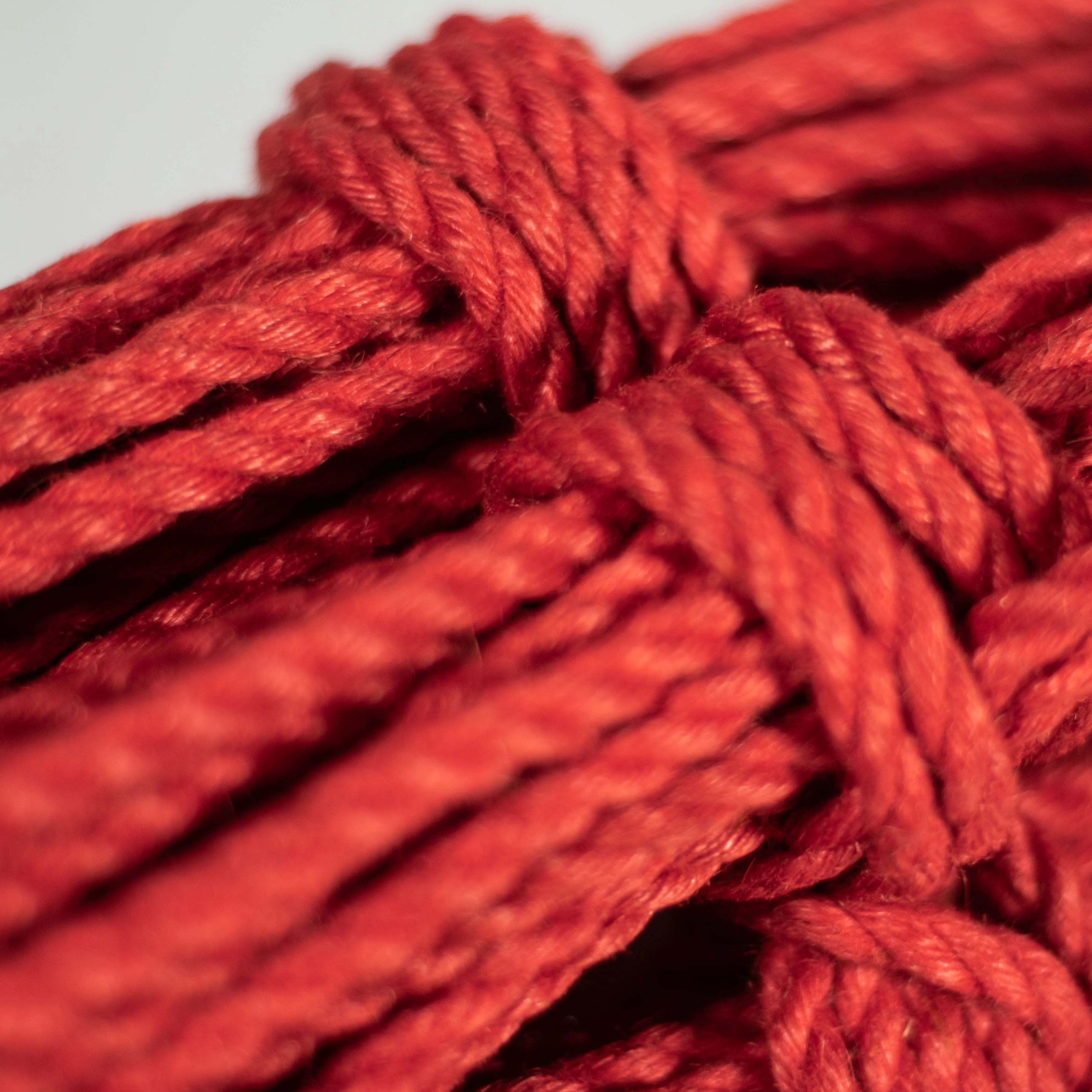 Treated Rope - 6mm Anatomie Red Jute Rope