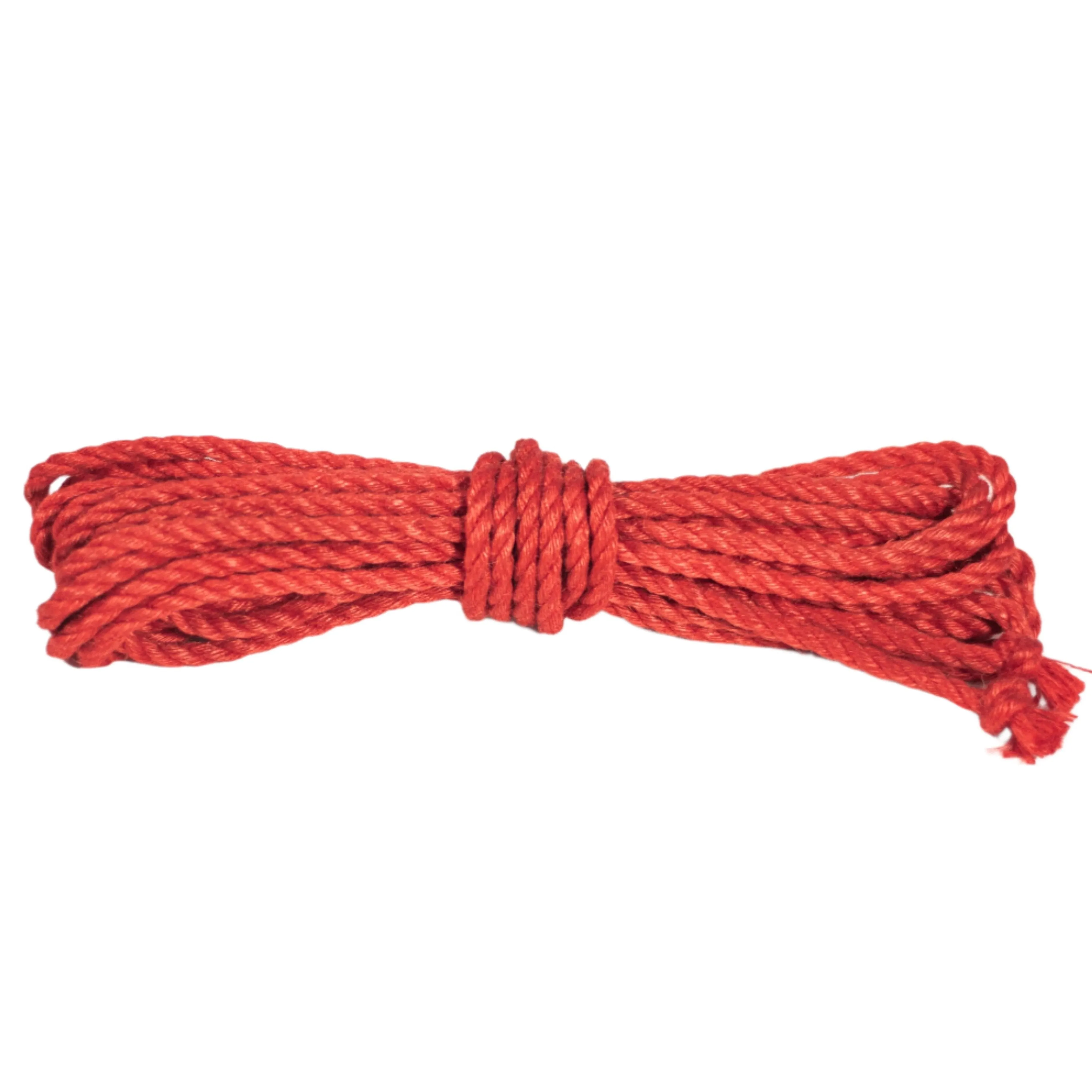 Treated Rope - 6mm Anatomie Red Jute Rope