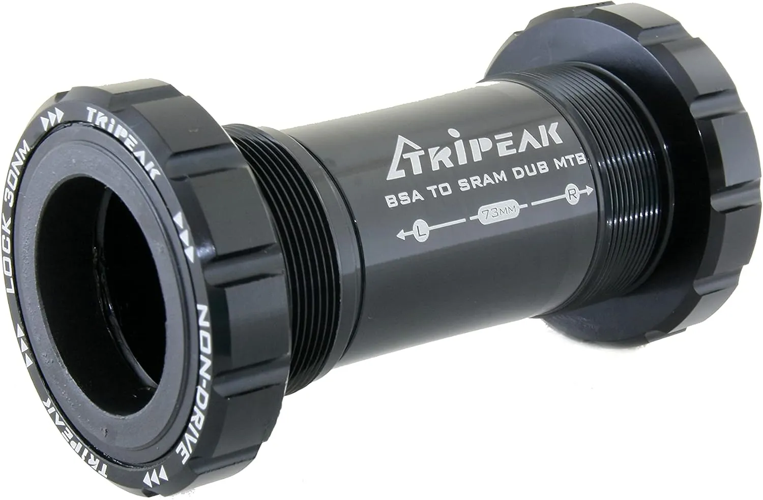TRiPEAK Bottom Bracket BSA/ITA/C60/CR1/T47, with Ceramic Bearings for 22mm SRAM Dub & 22/24mm GXP Crankset, Threaded BB Compatible with Trek, Giant, Specialized, Canyon, Campagnolo Frame