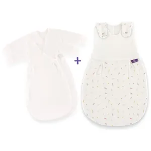 Träumeland  3-part sleeping bag Set Snowflake Naturlieb Rosa