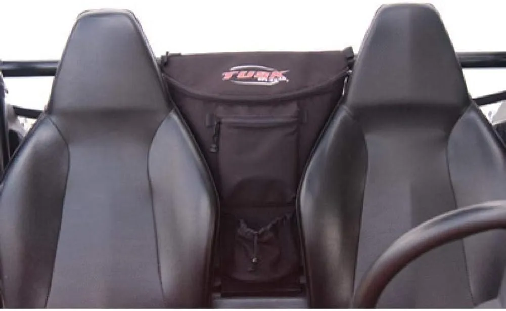 TUSK UTV Cab Pack Black Center Mount Quick and Easy Mounting Padded Walls and Soft Fleece Liner and Easy Access Compatible with Polaris RZR XP 1000 2014-2021/RZR 900 Trail 2021-2025