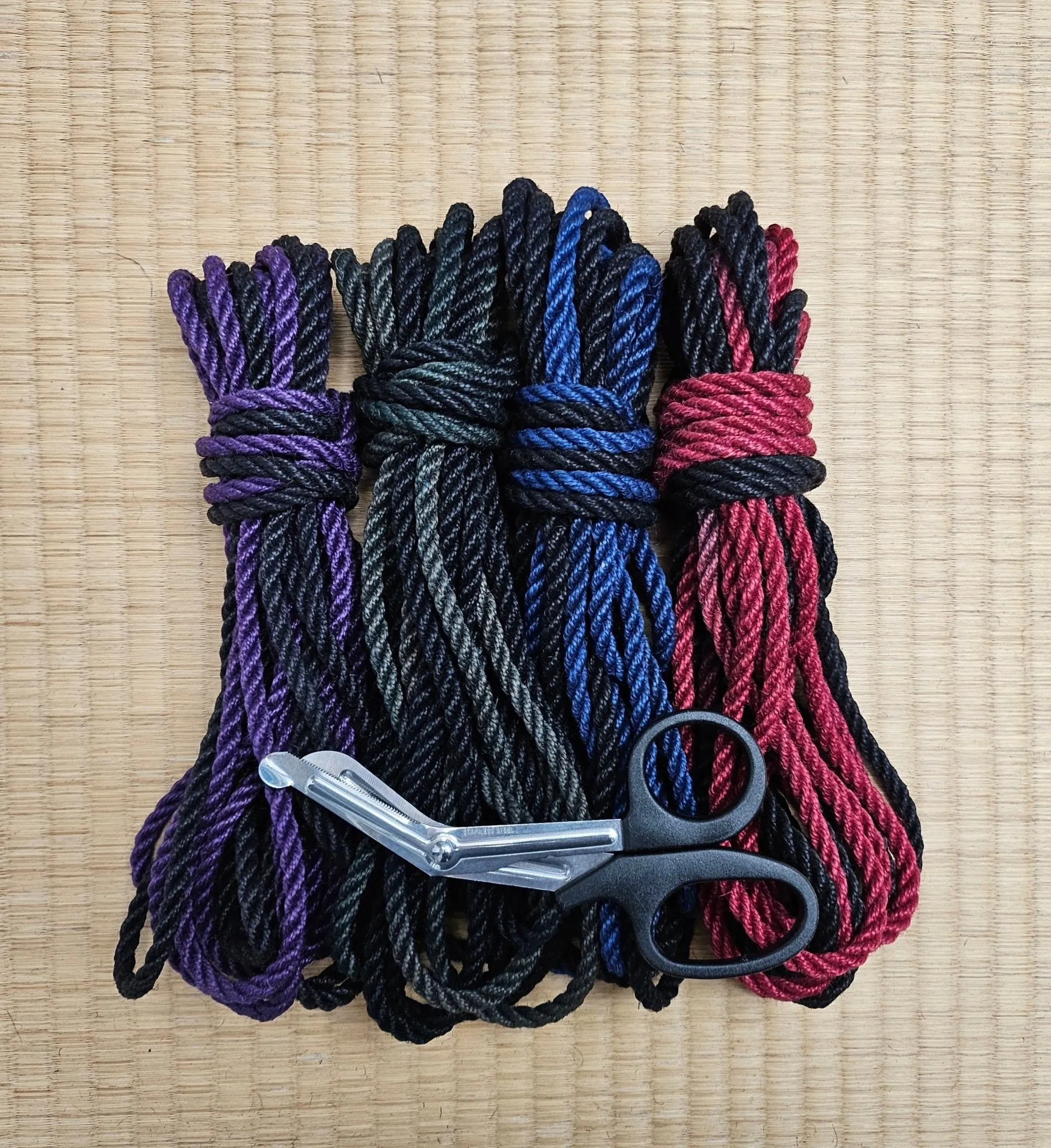 Twilight Collection Shibari Jute 4 Rope Kit  -Free Shears!*
