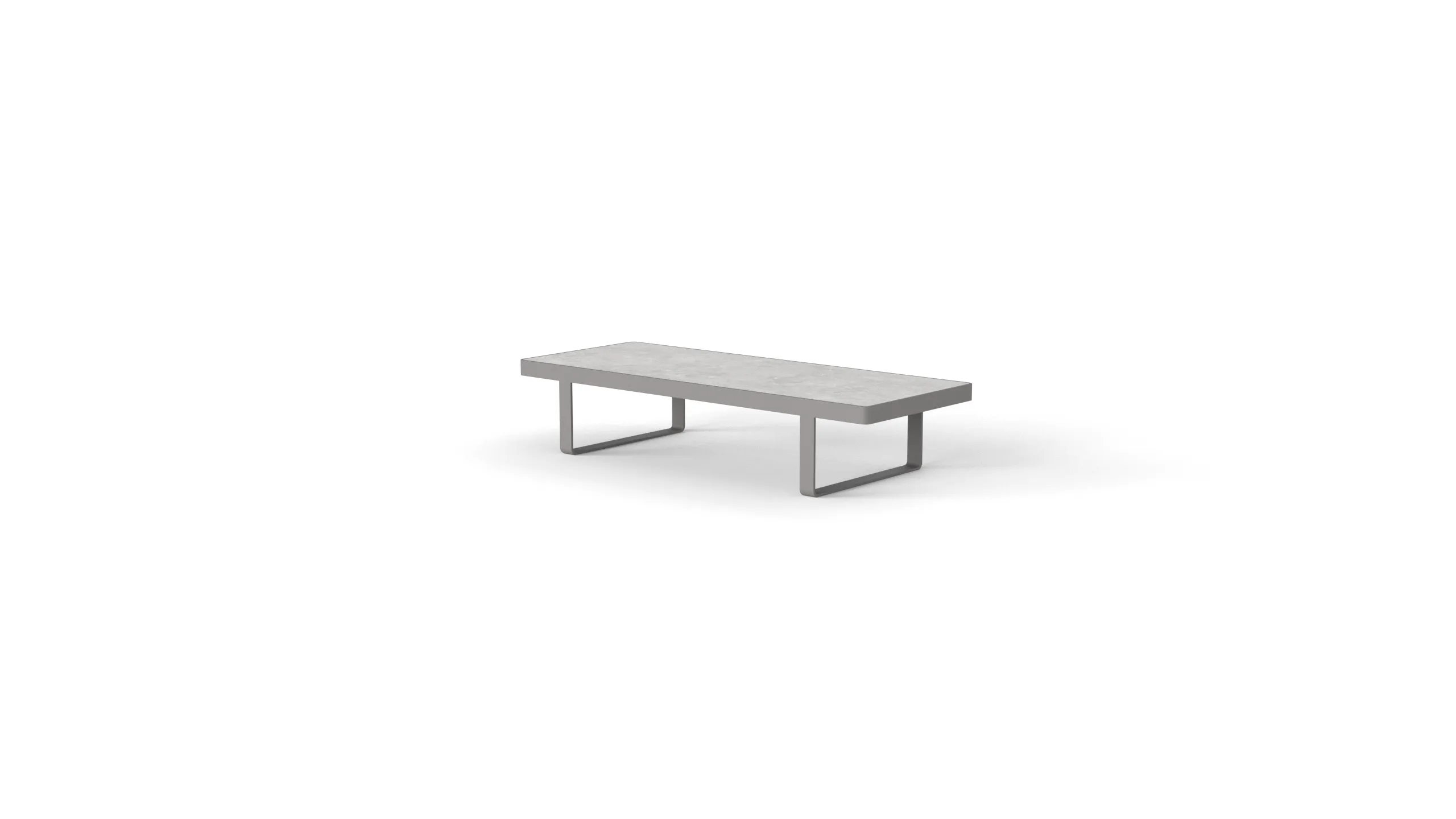 Twist long coffee table