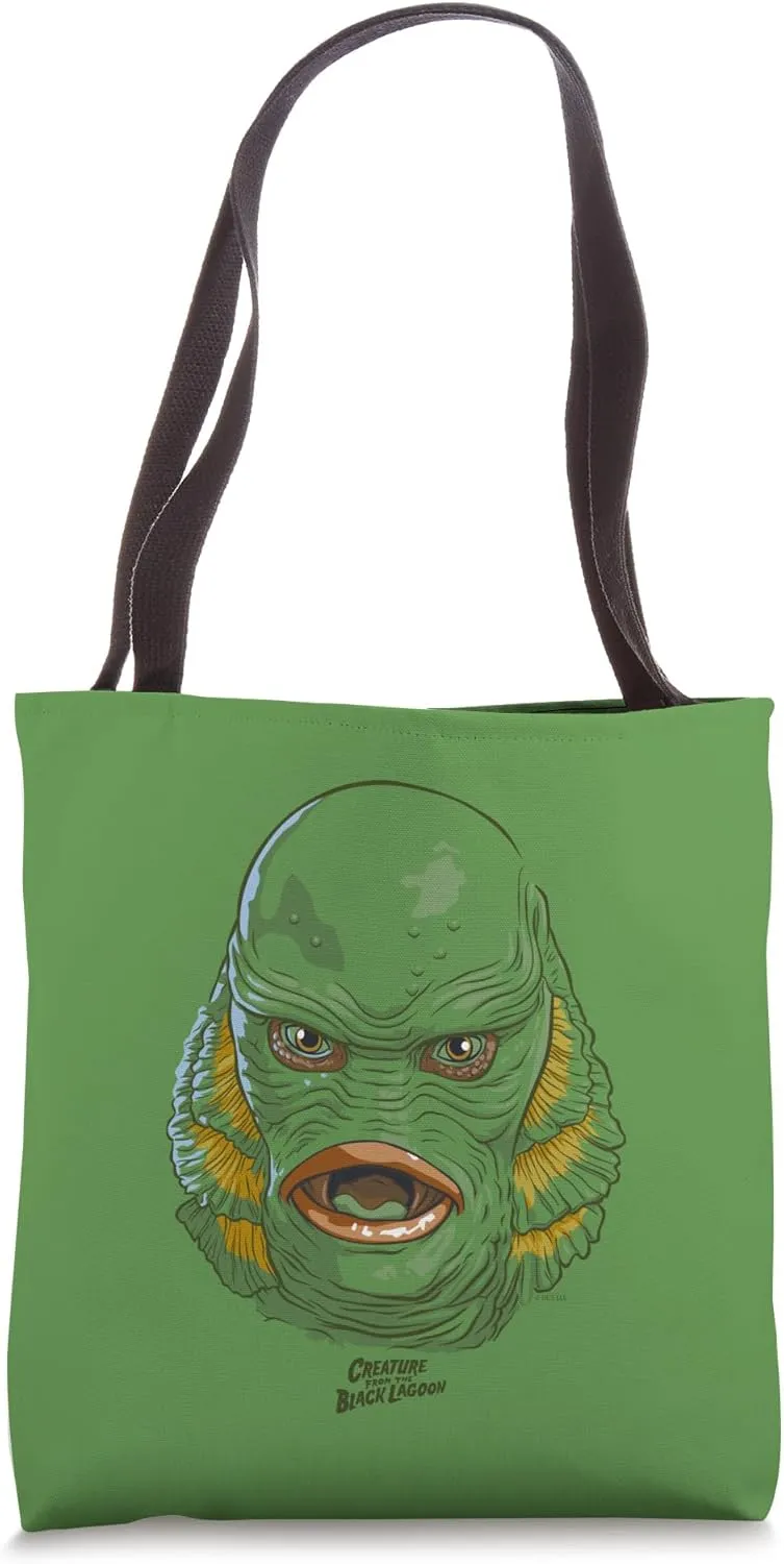 Universal Monsters Creature from the Black Lagoon Big Face Tote Bag