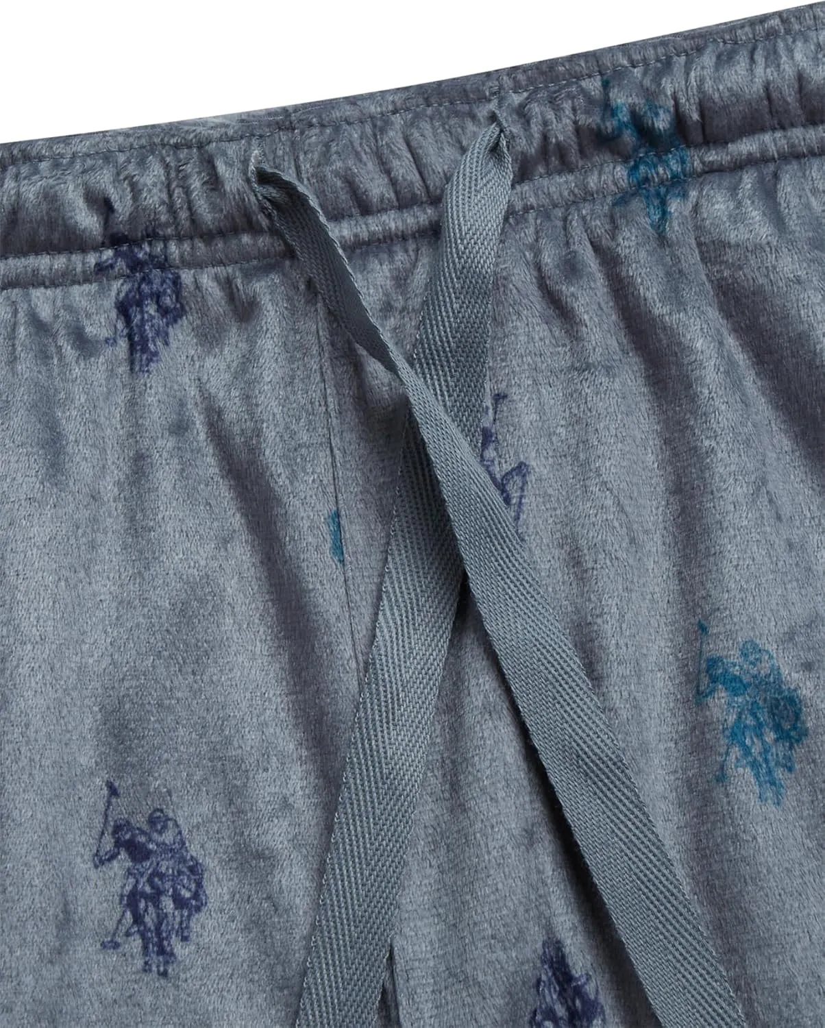 U.S. Polo Assn. Men's Pajama Pants - Soft Fleece Plaid Lounge Pants Sleepwear Bottoms for Men with Pockets (Sizes: S-XL)