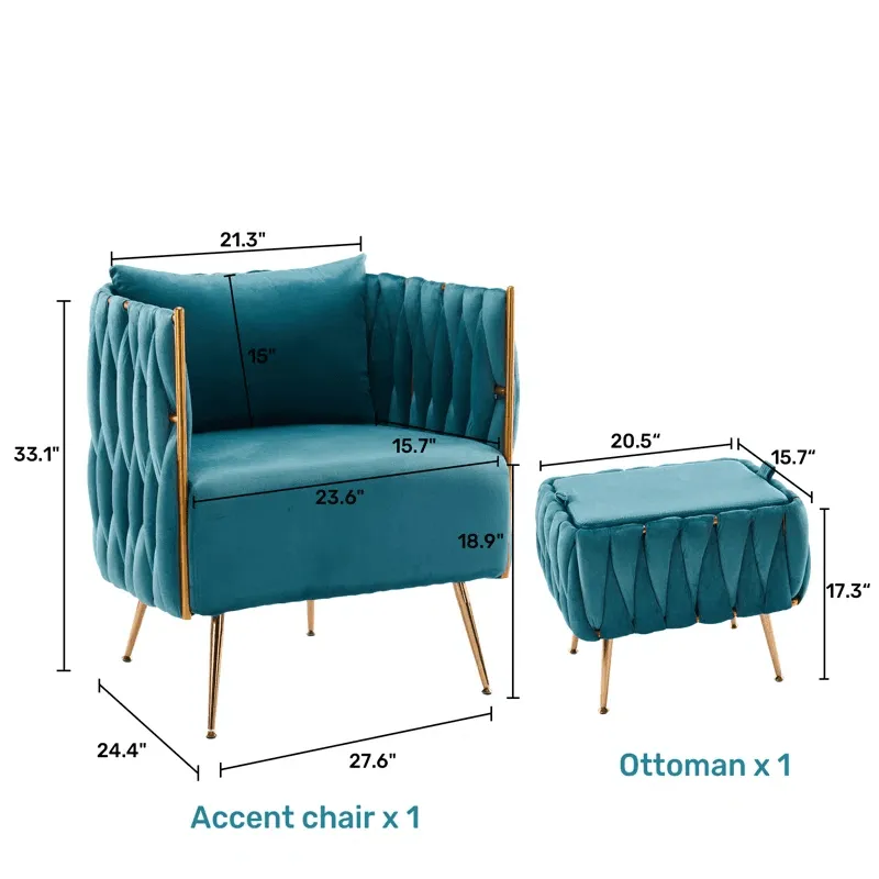 VEGAN ACCENT CHAIR