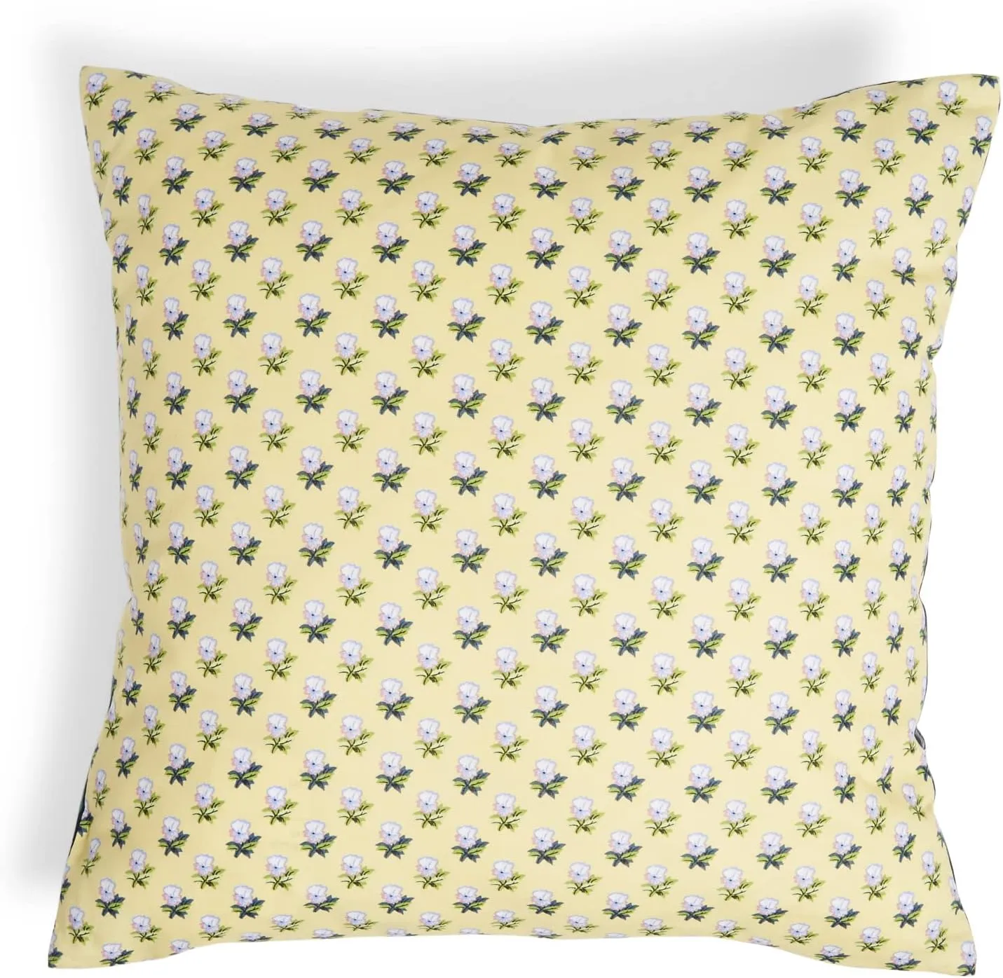 Vera Bradley Women's Cotton Decorative Throw Pillow Cover With Hypoallergenic Insert, Bloom Boom - Recycled Cotton, One Size