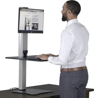 Victor DC400 Electric Standing Desk,28" W