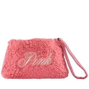 Victoria's Secret - Zippered Fleece Cosmetics Bag | Pink |   Sleeping Eye Mask