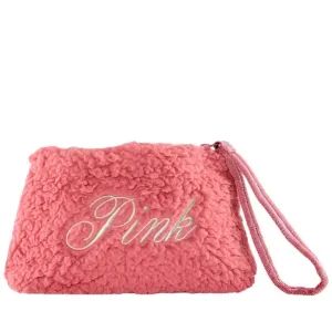 Victoria's Secret - Zippered Fleece Cosmetics Bag | Pink |   Sleeping Eye Mask