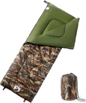 vidaXL Sleeping Bag for Adults Camping 3 Seasons