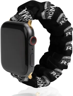 Vintage Roman Architecture Fashion Watch Strap Scrunchies Wristbands Compatible With IWatch Series