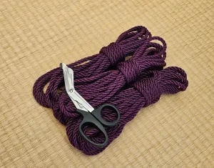 Violet 2-Ply Jute Shibari Rope