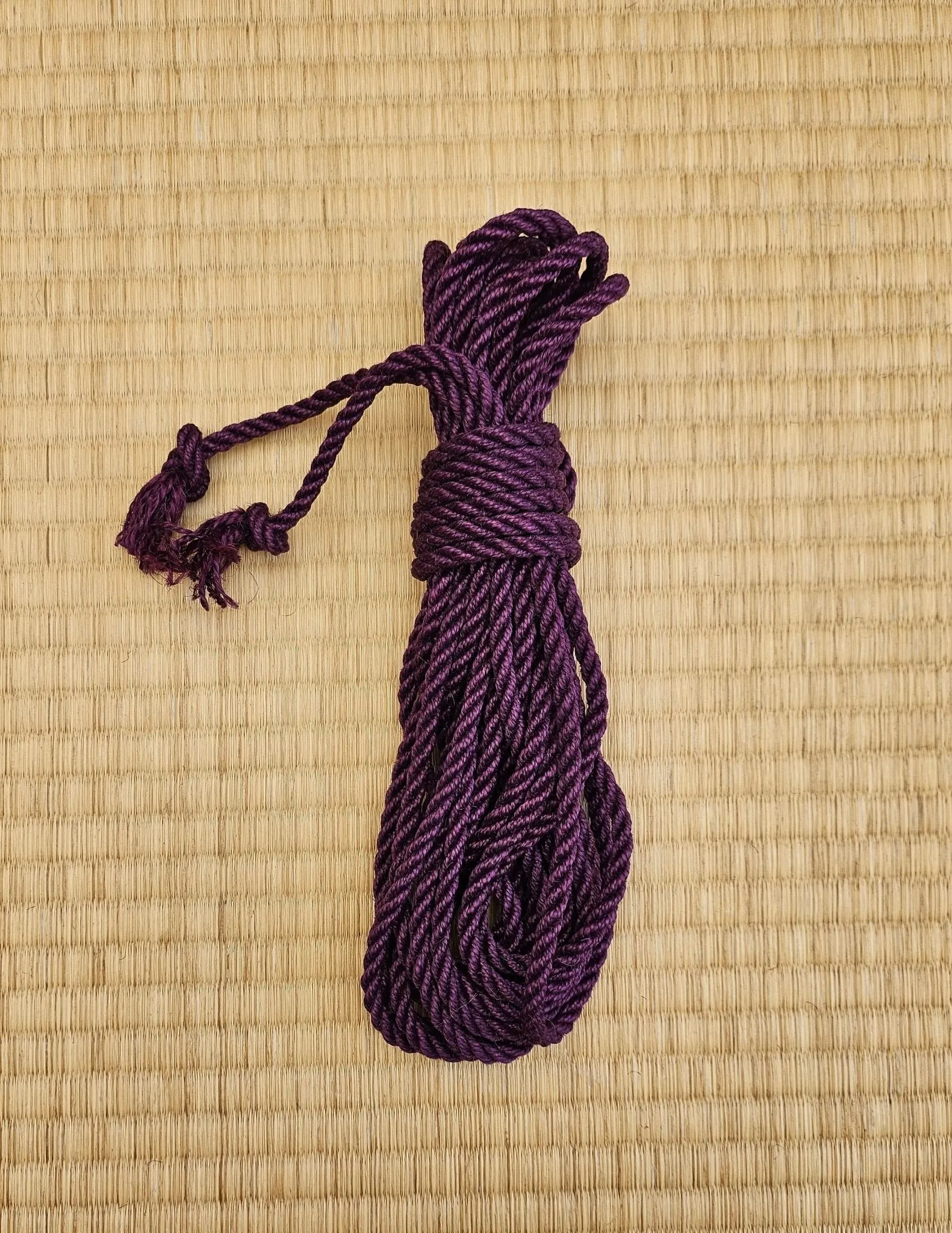 Violet 2-Ply Jute Shibari Rope