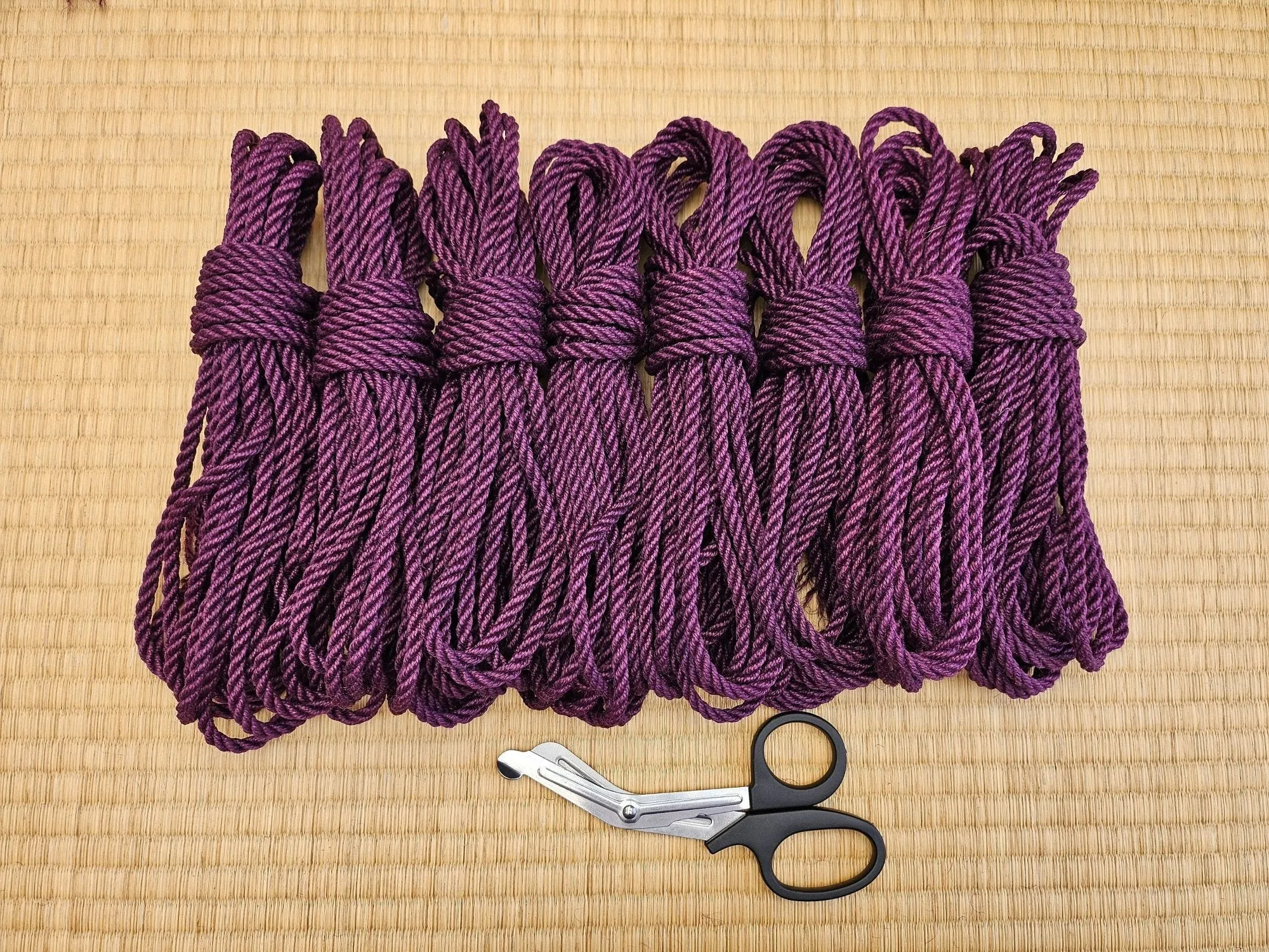 Violet 2-Ply Jute Shibari Rope