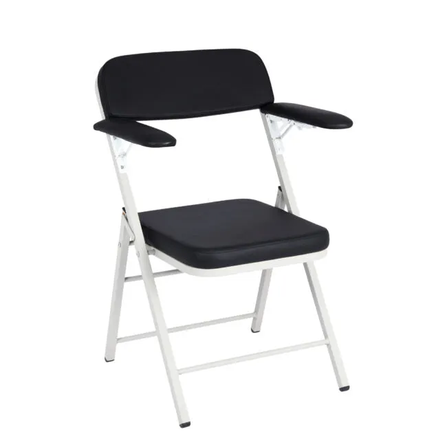 Viva Comfort Folding Padded Blood Drawing Chair (Black)