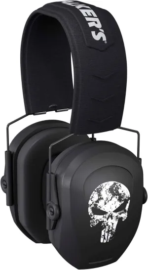 Walker's Muff Razor Slim Low-Profile Compact Folding 27db Nrr Gun Range Shooting Hearing Protection Passive