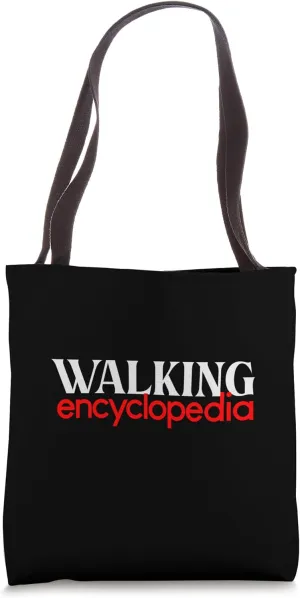 Walking Encyclopedia Tote Bag