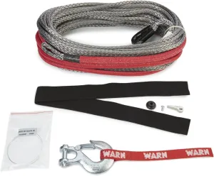 WARN 96040 Spydura Pro Synthetic Winch Cable Rope with Loop Ends: 3/8" Diameter x 100' Length, 8.25 Ton (16,500 lb) Capacity
