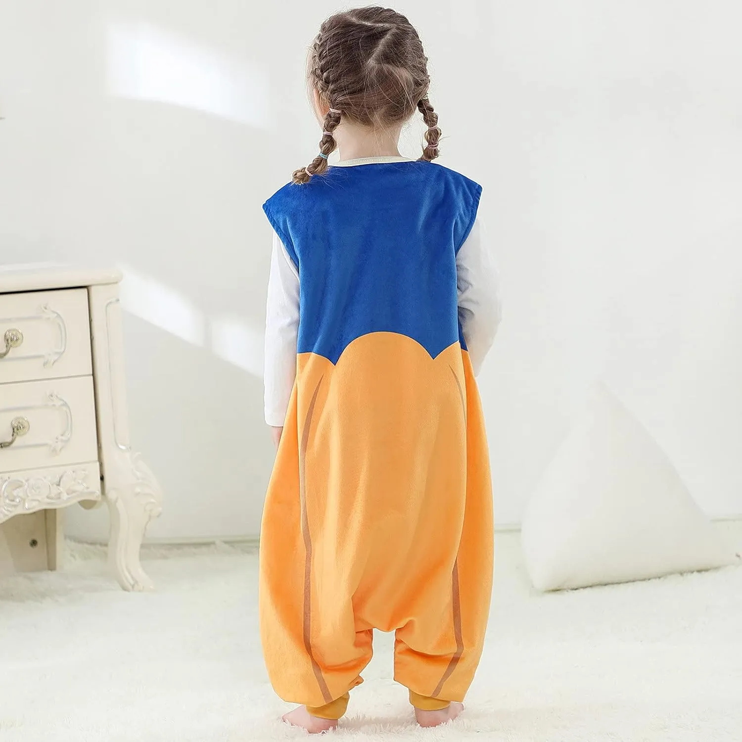 Wearable Boys Sleep Fleece Bag Toddler Baby Girls Kids Cartoon Jumpsuit Blanket Girls Two Piece Outfits Jumpsuit Romper