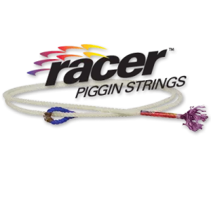 White Racer Piggin String- Blue Eye