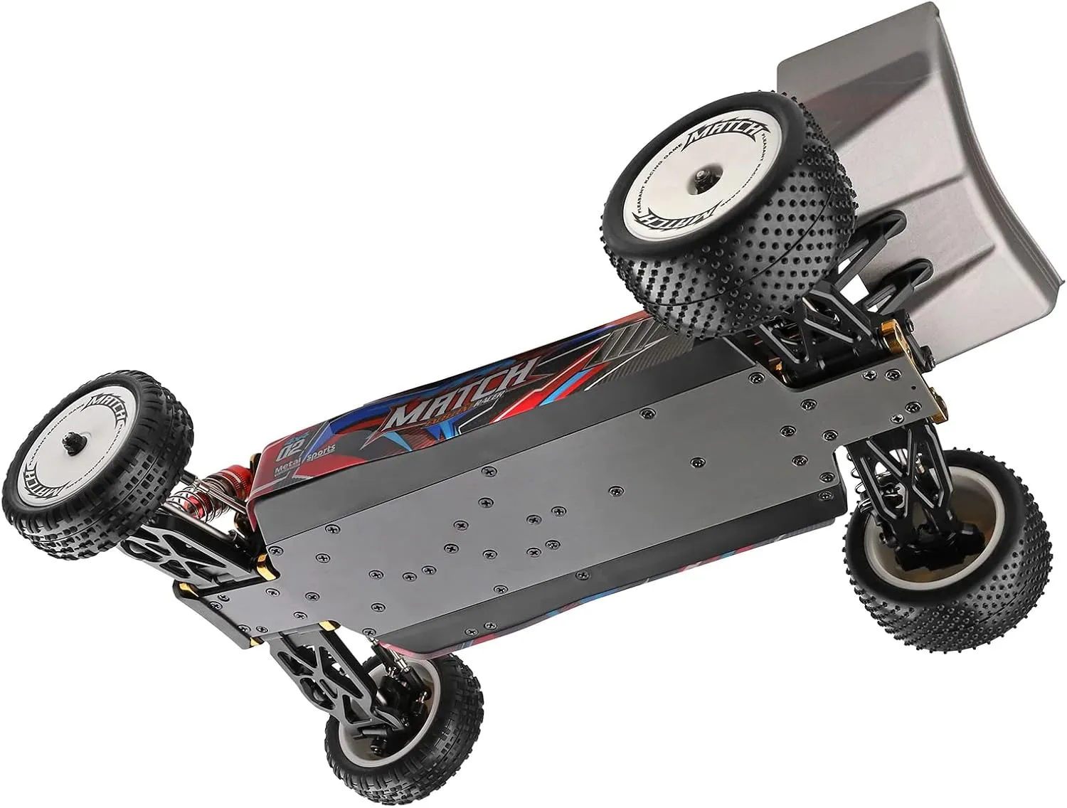 WLtoys XKS 104001 RC Car 45km/h High Speed Racing Car 1/10 2.4GHz RC Buggy 4WD Racing Off-Road Drift Car Toys for Children (104001 1 * 3000)