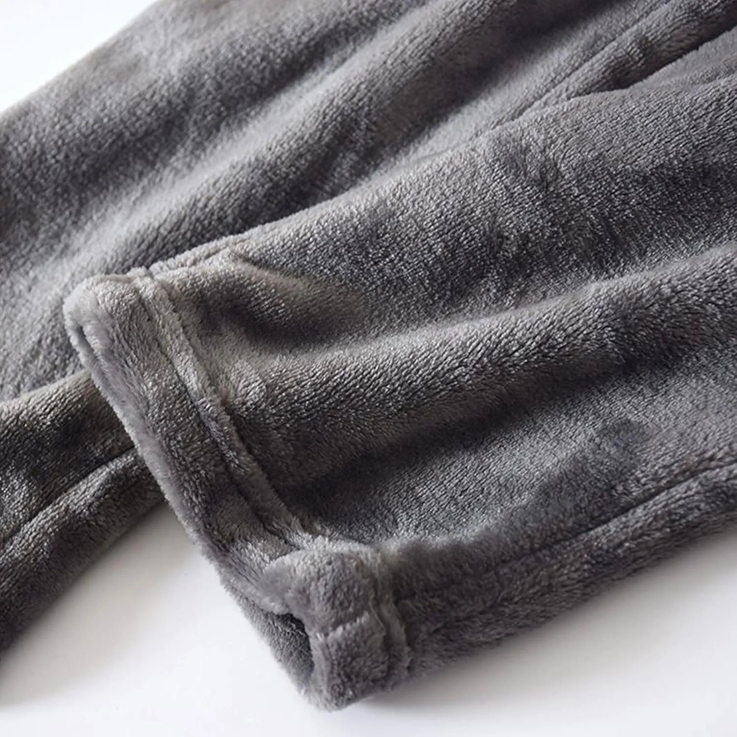 Women's Fuzzy Pajama Pants Soft Warm Fleece Wide Leg Pajama Bottoms Stretch Drawstring Comfy Sleepwear with Pockets