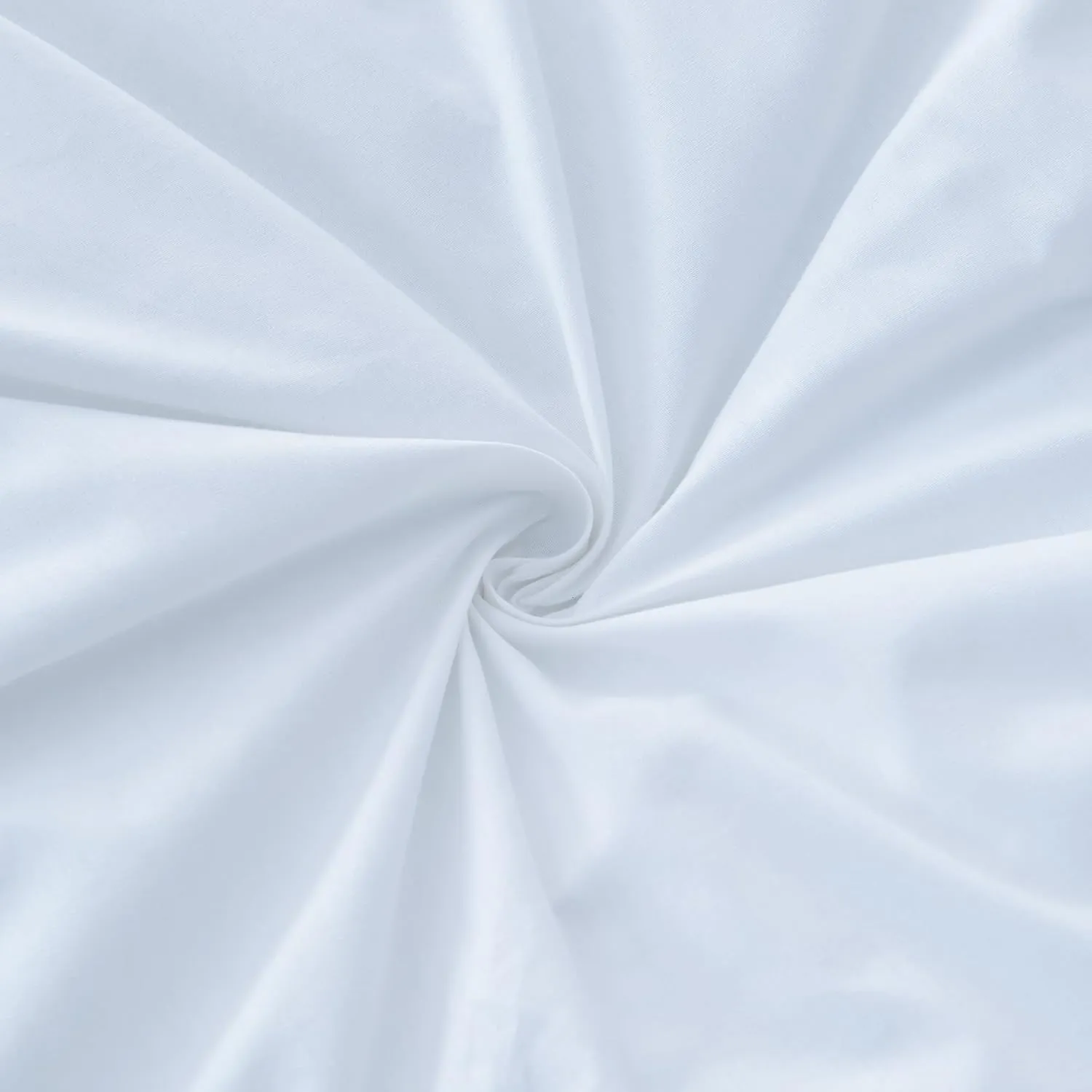 Wonderful Ruffle 100% Cotton White Comforter Set- 3 Piece Cozy Chic Ruffle Solid Color Lightweight Fluffy French Country Bedding Sets for All Season (Full/Queen)