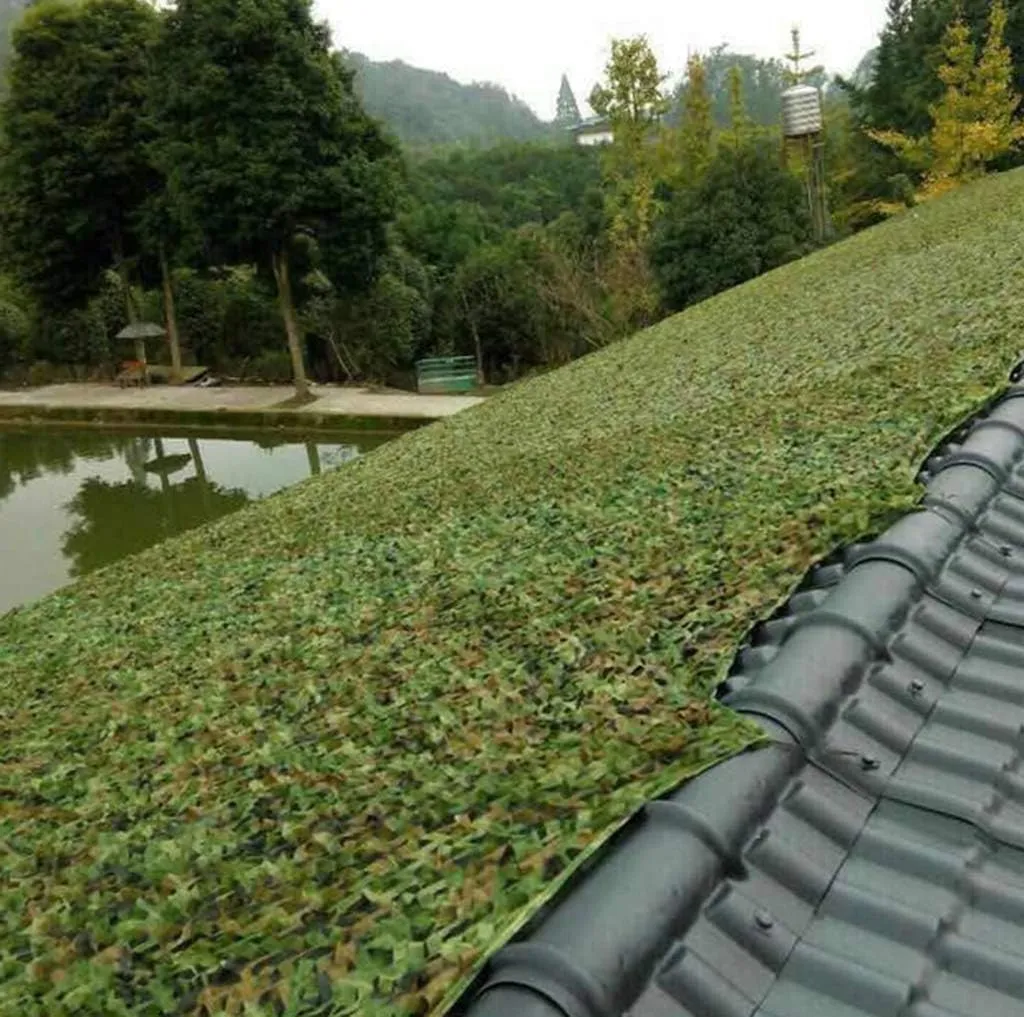 Woodland Camouflage Net Oxford Polyester UV Resistant Shade Camo Netting Hunting Camping Shooting Blind Hide Army Sunshade Decoration
