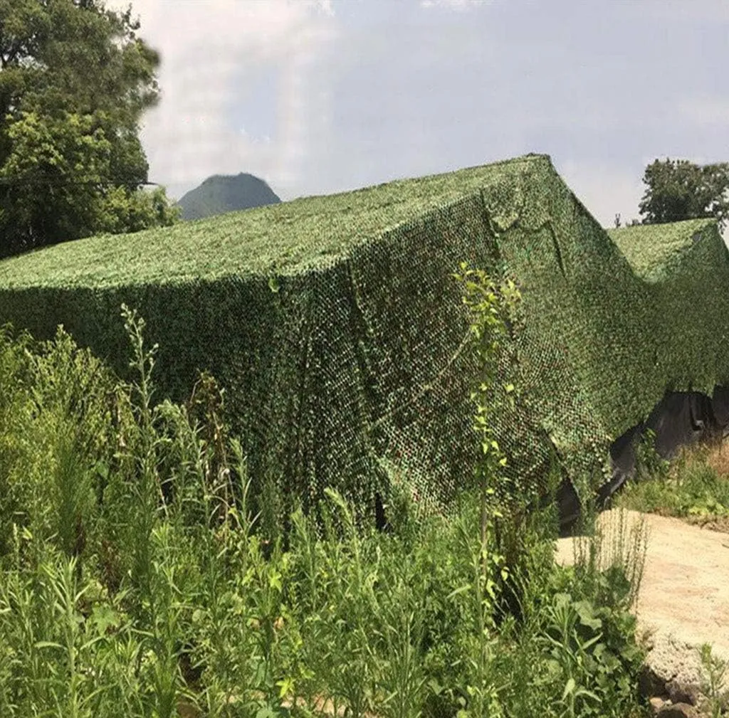 Woodland Camouflage Netting,Military UV Resistant Shade Camo Net Blinds for Camping Shooting Hunting Theme Party Decoration Outdoor Jungle Sunscreen Nets