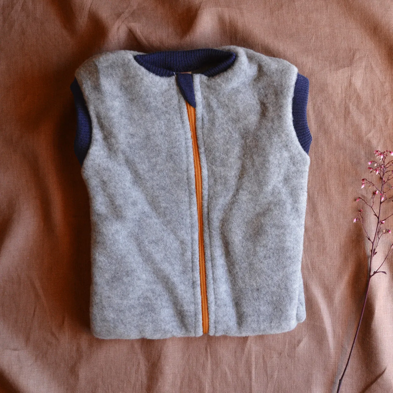 Wool Fleece Sleeping Bag Sleeveless (6-24m)