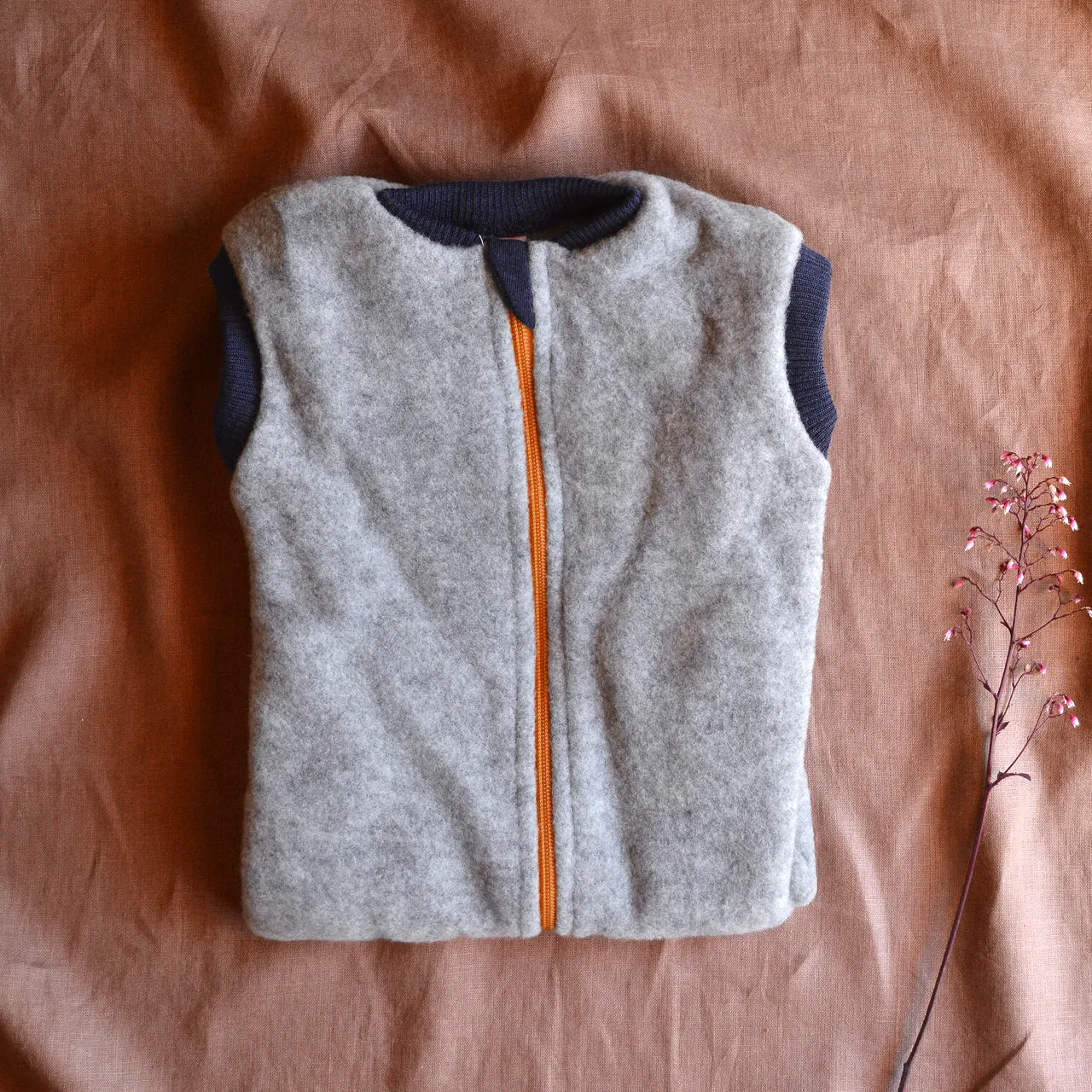 Wool Fleece Sleeping Bag Sleeveless (6-24m)