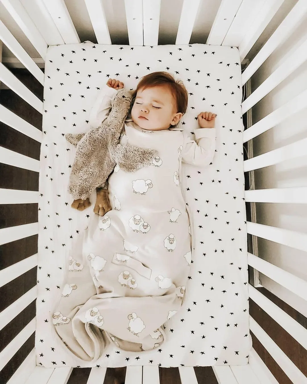 Woolino Toddler Sleeping Bag, 4 Season, Merino Wool and Organic Cotton Baby Wearable Blanket, 2-4 Years