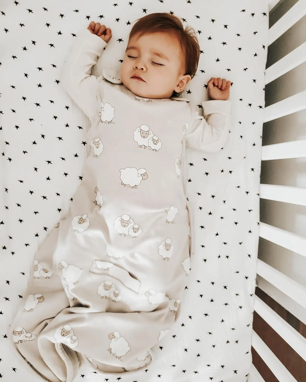 Woolino Toddler Sleeping Bag, 4 Season, Merino Wool and Organic Cotton Baby Wearable Blanket, 2-4 Years