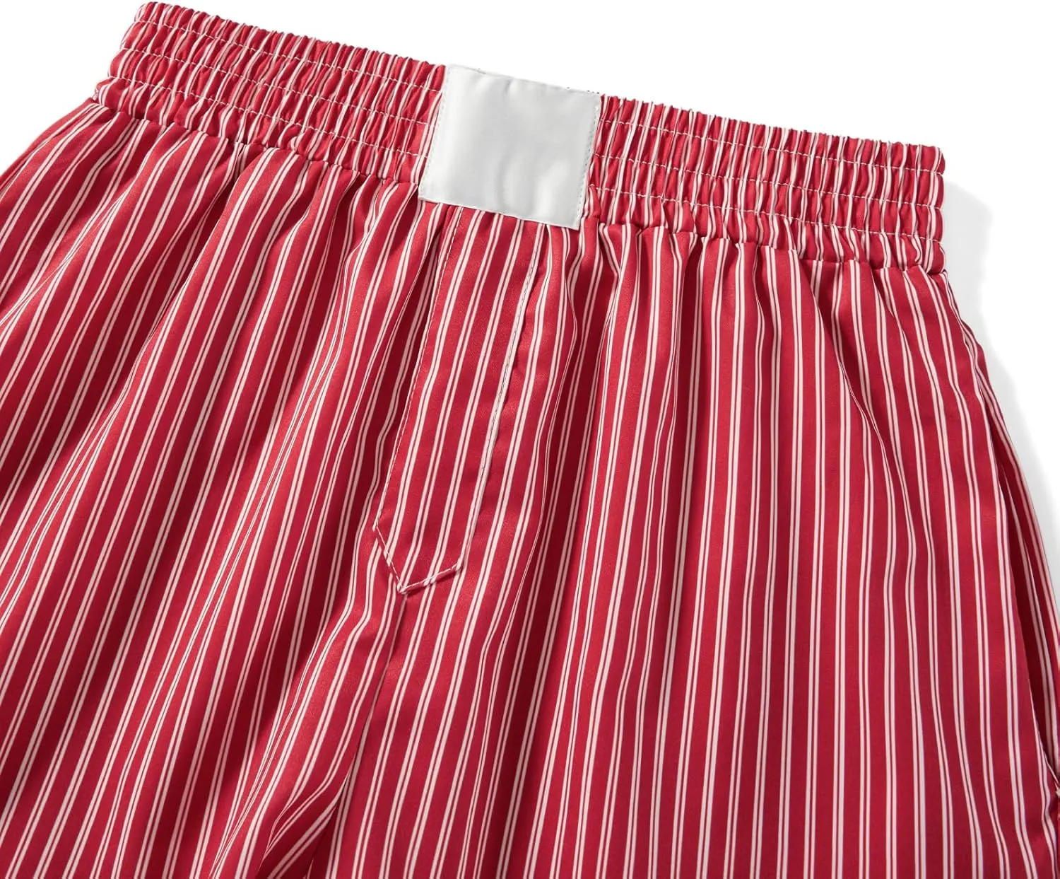 Y2k Women Gingham Boxer Shorts Low Rise Micro Pajamas PJ Sleep Short Pants Plaid Sleepwear Sleeping Lounge Bottoms